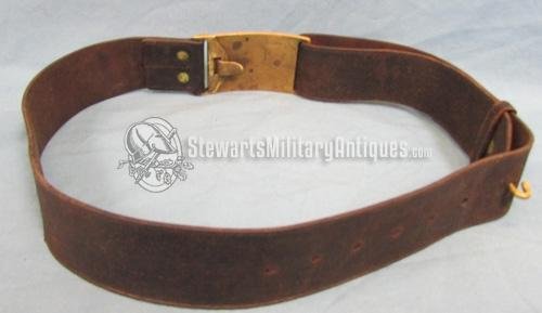  US Indian Wars, Leather M1874 Enlisted Belt and Buckle — image 4