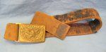 US Indian War Era Army officers Belt & Buckle