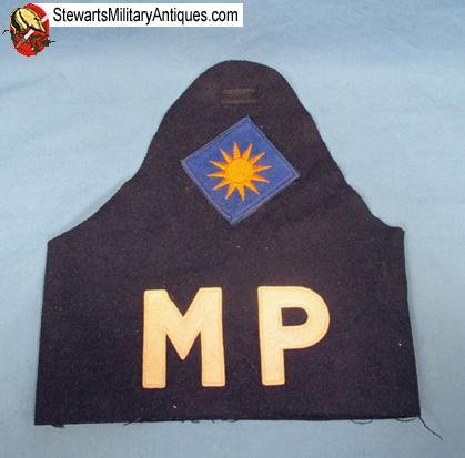  US Vietnam War Era 40th Division MP Brassard — image 2