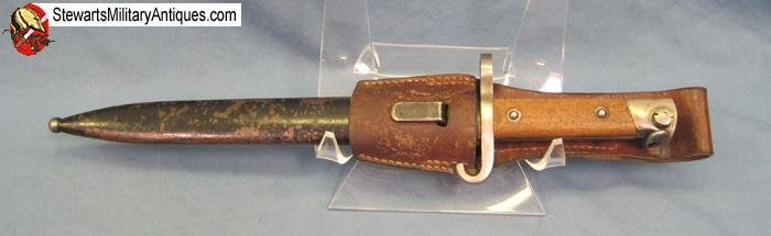  Austrian WWI M1895 NCO Bayonet & Frog — image 2