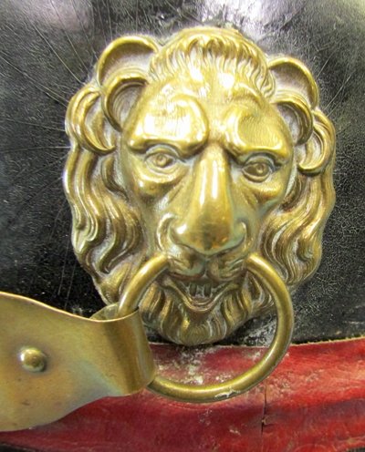  Austrian Pre WWI Volunteer Fire Helmet, Friedersbach — image 8