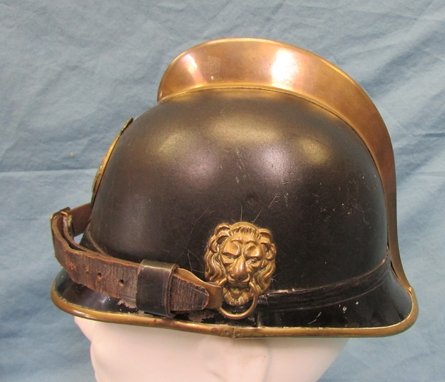  Austrian Late 19th Century Volunteer Fire Helmet, Zissersdorf — image 4