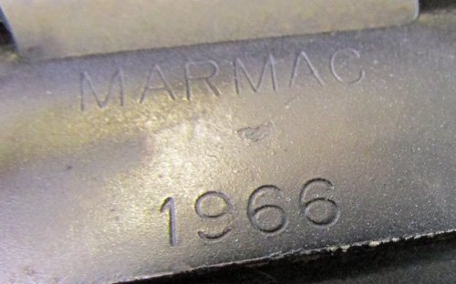  US Vietnam War Army Machete, Clyde Mfg, Marmac 1966 Scabbard — image 6