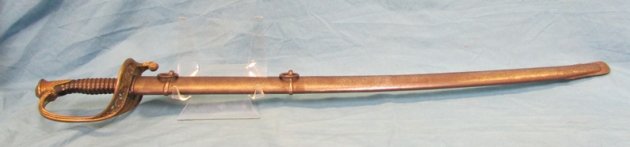  French Crimean War Era, M1845 Infantry Officers Sword, 1853 Dated — image 2