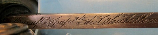  French Crimean War Era, M1845 Infantry Officers Sword, 1853 Dated — image 6