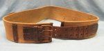 Japanese WWII Army Officers Field Sword Belt, Canvas & Leather
