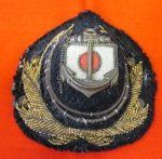 Japanese WWII Merchant Fleet Officers Hat Insignia