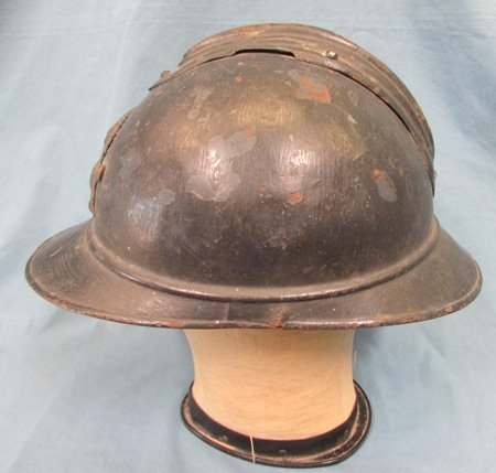  French WWI Adrian Pattern Artillery Helmet Shell — image 4