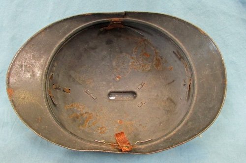  French WWI Adrian Pattern Artillery Helmet Shell — image 5