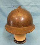 Italian WWI, 1915-16 Lippman Adrian Helmet, Partial Liner