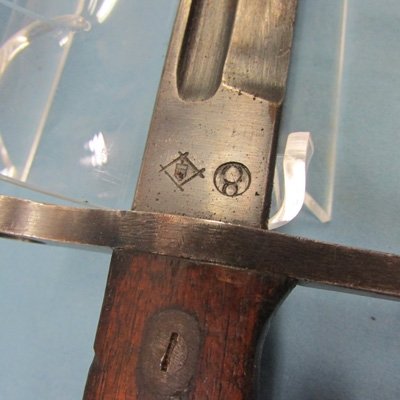  Japanese WWII Type 30 Bayonet, Toyada Automatic Loom Works — image 4