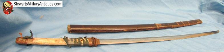  Japanese Pre WWII Samurai Katana, Restoration Project — image 5