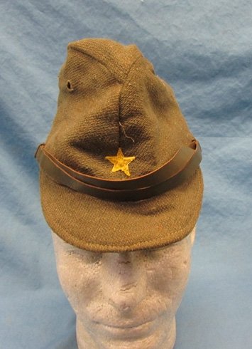  Japanese WWII Army Issue EM Wool Hat — image 2