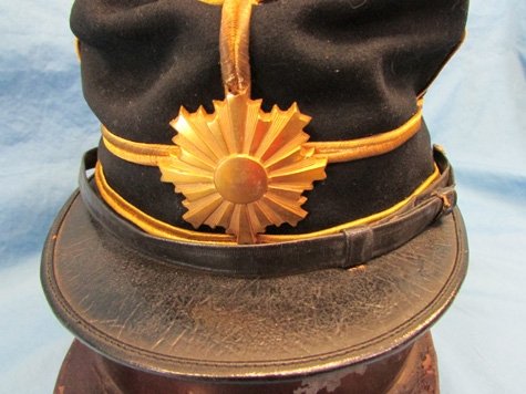  Japanese WWII Hat in Original Metal Hat Box — image 3