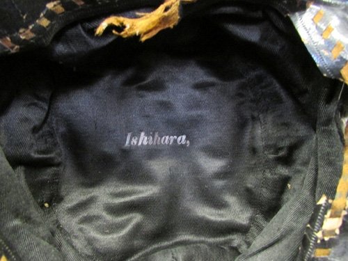  Japanese WWII Hat in Original Metal Hat Box — image 6