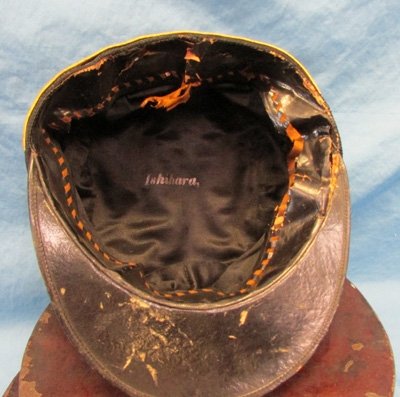  Japanese WWII Hat in Original Metal Hat Box — image 7