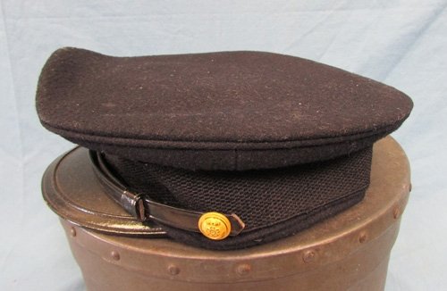  Japanese WWII Naval Officer Visor and Original Box — image 6