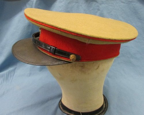  Japanese WWII, Imperial Guard, Army Officers Visor Hat — image 4