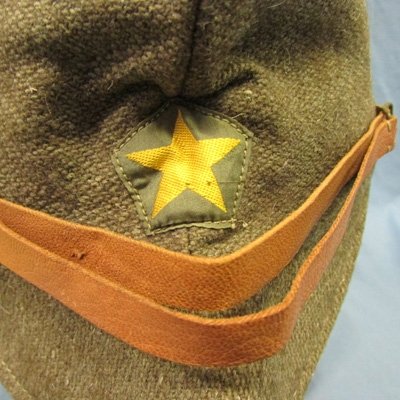  Japanese WWII, Army Late War Issue, Enlisted Field Cap — image 3