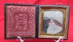 US Pre Civil War 1/6 Daguerreotype of a Baby by …