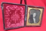 US Pre Civil War Era Tinted Daguerreotype in Full Case, …