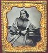Ruby Ambrotype of Pretty Woman