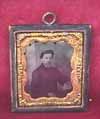 Ambrotype with Letter in Wall Case ID'd