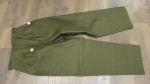 US WWII Army Women's Trousers, Outer Cover, Cutter Tags