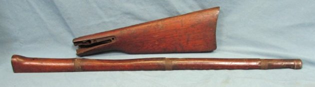  US Civil War, Spencer Rifle Stock, 2 Piece — image 2