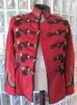 French 19th Century, Staff Officers Red Wool Dolman