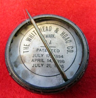  US Spanish American War Patriotic Pin, 'Remember The Maine' — image 3