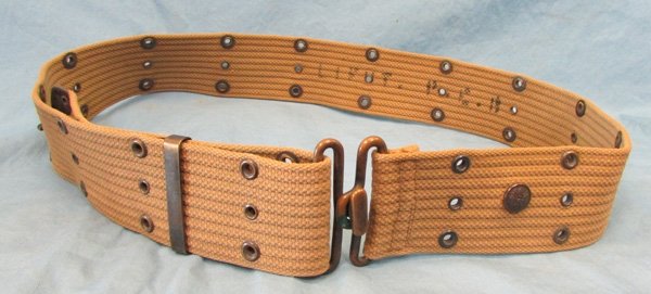  US WWI, Eagle Snap Pistol Belt, MILLS 1916 — image 3