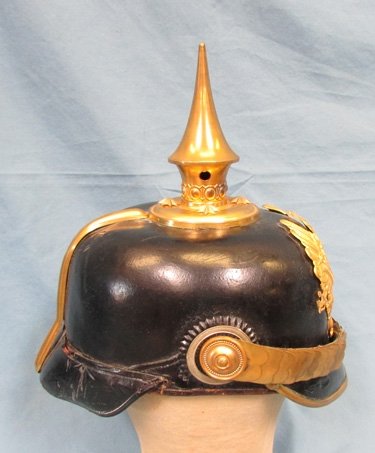  German Pre WWI, Prussian Infantry Officers Pickelhaube, Complete — image 5