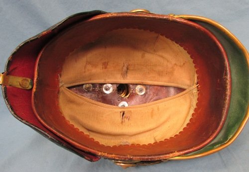  German Pre WWI, Prussian Infantry Officers Pickelhaube, Complete — image 7