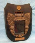 Japanese WWII Era, Soldiers Memorial Picture Frame