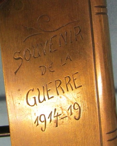  French WWI, Folding Cigarette Lighter, De La Guerre 1914 - 1919 — image 4