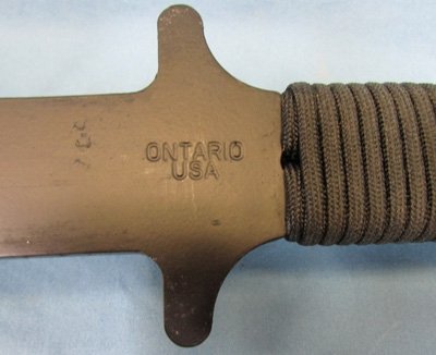  US Gulf War Era Ontario Knife Company Black Wind Katana — image 6