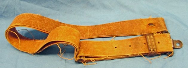  Japanese WWII, Type 99 Rifle, Rubberized Canvas Rifle Sling — image 2