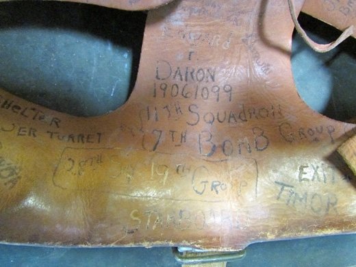  US WWII, Remarkable M1917-A1 Kelly Helmet, 11th Bombardment Sqd, Australia 1942 — image 6