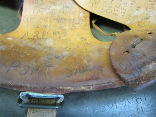 US WWII, Remarkable M1917-A1 Kelly Helmet, 11th Bombardment Sqd, Australia 1942 — image 7