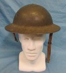 US WWII, Remarkable M1917-A1 Kelly Helmet, 11th Bombardment Sqd, Australia …