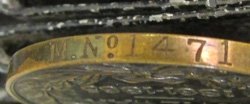  US Civil War Army Medal, M.No.1471, Original Ribbon — image 6