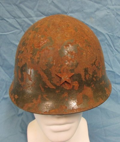  Japanese WWII Army Helmet, Restoration Project — image 2