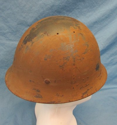  Japanese WWII Army Steel Helmet With Liner — image 5