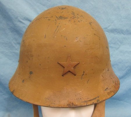  Japanese WWII Army Helmet Complete, Showa 17 — image 3