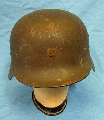  Spanish WWII, Model Z Steel Helmet, German M1935 Shell — image 2