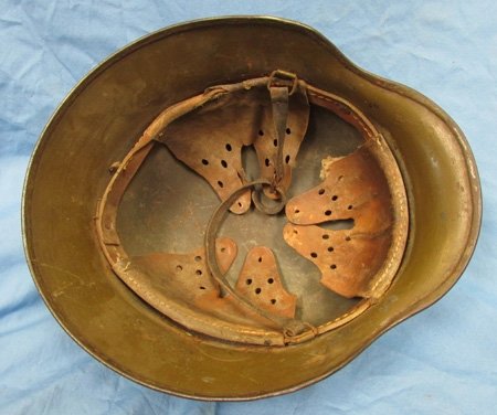  Spanish WWII, Model Z Steel Helmet, German M1935 Shell — image 4