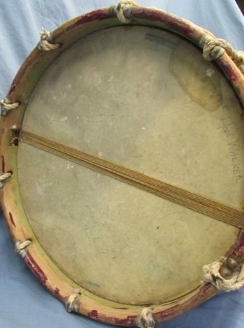  British, Post WWII, 12-13th Para Battalion Drum, 10 Battle Honors — image 7