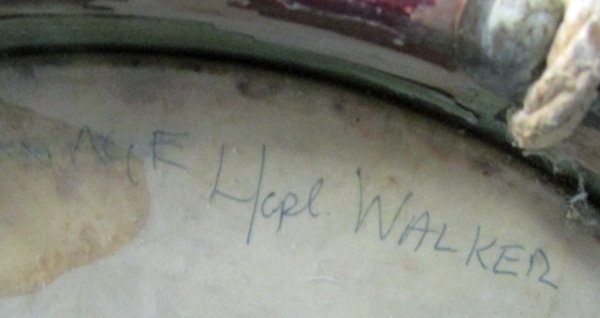  British, Post WWII, 12-13th Para Battalion Drum, 10 Battle Honors — image 8