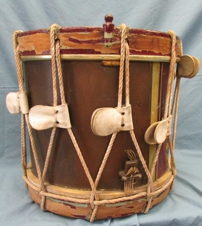  British, Post WWII, 12-13th Para Battalion Drum, 10 Battle Honors — image 9